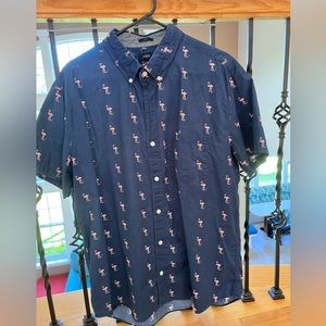 Flamenco shirt from J crew…it was wear it couple times.